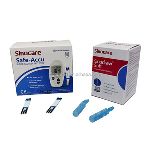 แผ่นตรวจน้ำตาลในเลือดแบบไม่ต้องใช้เข็มเจาะ Codefree Sugar Strips <span class=keywords><strong>Sinocare</strong></span> <span class=keywords><strong>Safe</strong></span> <span class=keywords><strong>Accu</strong></span> <span class=keywords><strong>Sinocare</strong></span> - Product Image 1
