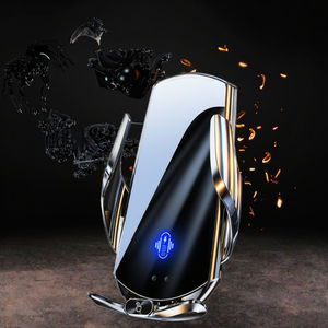 2024 nouveau support de téléphone de voiture de charge magnétique à détection automatique 15W support de tableau de bord sans fil Portable avec des fonctionnalités réglables - Product Image 3