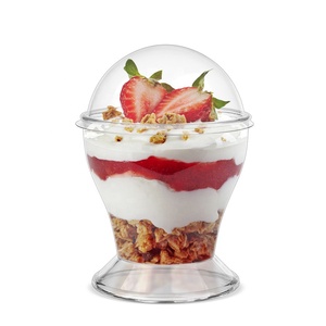 Europe-Pack 150Ml 5OZ Cấp Thực Phẩm Mới Về Thiết Kế Lạ Mắt Cốc Nước Ép Nhựa Dùng Một Lần Có Nắp - Product Image 1