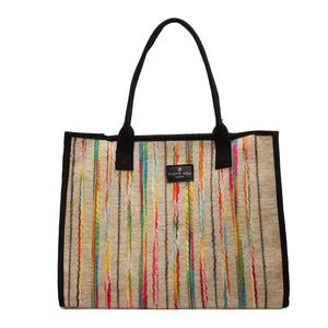 Sac fourre-tout tendance grande capacité pour femmes, nouveau sac à main contrasté toutes saisons, sac à bandoulière avec fermeture éclair Tanjing - Product Image 5