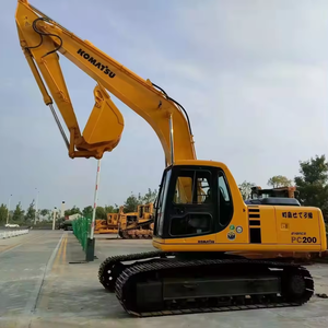 รถขุดไฮดรอลิกมือสอง Komatsu PC200-6 รุ่น PC200-8 PC220 PC240 ขายดี รถขุด Komatsu PC200 มีสินค้าในสต็อก - Product Image 4