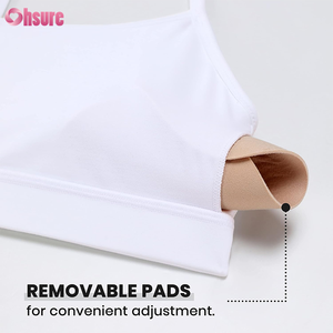 Tập Thể Dục Phòng Tập Thể Dục Crop Tops Mùa Hè Đào Tạo Có Thể Tháo Rời Đệm Áo Ngực Phụ Nữ Áo Ngực Thể Thao - Product Image 6