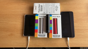 2600mAh nhôm sạc pin bên ngoài sạc với Micro USB đầu vào xách tay sạc nhanh cho điện thoại di động - Product Image 4