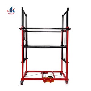 Automatic Electric Scaffold Lift Table 500 Kg Load Bearing Capacity Aluminum Frame Hydraulic Tube System for Ladder <b>Scaffolding</b> - Product Image 4