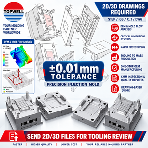 Servicios de Diseño CAD Personalizado, Diseño de Producto y Diseño de Moldes de Inyección de Plástico, Servicio Personalizado de Moldeo por Inyección de Plástico - Product Image 1