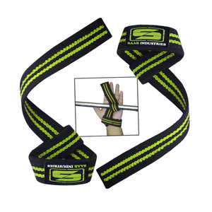 Muñequeras de algodón personalizadas de la mejor calidad para levantamiento de pesas y entrenamiento físico Equipo de elevación más demandado - Product Image 4