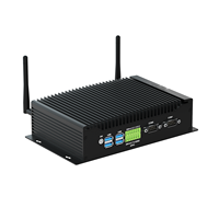 HYSTOU PC Mini Tanpa Kipas Generasi ke-10 Intel I7-10510U DDR3 SSD RS232 RS485 HD DP USB Komputer Industri Baru 7*24 Jam Kerja Terus Menerus