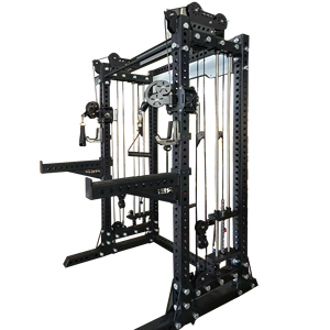 Preço de fábrica Aço Smith Máquina Poder Comercial Gaiola Agachamento <span class=keywords><strong>Rack</strong></span> Multi Função Cabo Crossover Trainer Gantry <span class=keywords><strong>Rack</strong></span> - Product Image 1