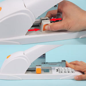 Engrapadora Manual Clásica de Alta Calidad y Resistente, Máquina de Encuadernación de <span class=keywords><strong>Libros</strong></span> de 100 Páginas <span class=keywords><strong>para</strong></span> Uso de Oficina - Product Image 6