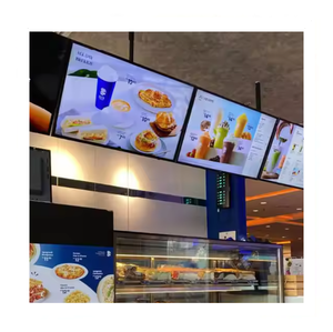 Máquina de Publicidad para Restaurantes, Pantalla de Menú, Pantalla Táctil LCD, <span class=keywords><strong>Software</strong></span> CMS Gratuito Personalizable, para Señalización Digital en Interiores - Product Image 1