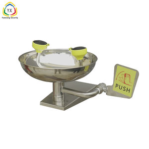 Yüksek Kaliteli Endüstriyel 304 Paslanmaz Çelik Duvara Monte Göz Yıkama Cihazı Taşınabilir Acil Durum Sınır Ötesi Fabrika Güvenlik Koruması - Product Image 5