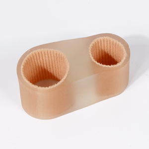 Dubbele teenscheider Duim Valgus Grote voetbeenoverlapping Heren Dames Gel Diplopore Orthese met dubbel gat Alle seizoenen - Product Image 6