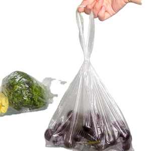 Bolsa de Plástico Biodegradable Personalizable para Camisetas, para Uso en Supermercados, Formato Grande, para Empacar Alimentos y Vegetales, con Logotipo Personalizado - Product Image 1