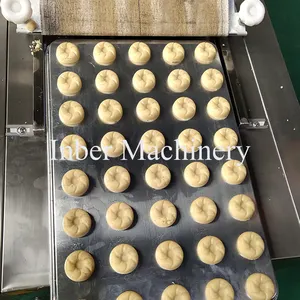 Biscoito automático industrial formando fazendo máquina para fazer biscoitos donut
