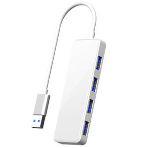 Hub USB 3.0 Portátil de 4 Puertos, Hub de Alta Velocidad, Extensor USB 3.0 para Computadora, Adaptador Multipuerto para PC y Laptop - Product Image 1