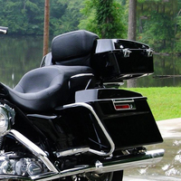 Coffre Tour-Pak ABS Noir Brillant 5,5 pouces pour Road Street Electra Glide Touring 1994-2013