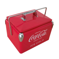 Glacière Métallique Grande Capacité 7L/13L/17L/28L – Boîte Isotherme pour Promotion