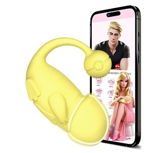 เครื่องสั่นทรงหัวกระสุนพร้อมแอปสวมใส่ได้ถึงจุดสุดยอดอุปกรณ์ทางเพศสำหรับผู้ใหญ่ - Product Image 2