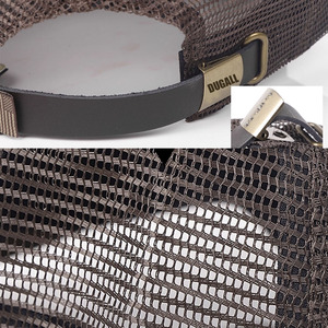 Nouvelle Casquette de Motard Tendance avec Imprimé Crâne, Motif Léopard Vintage, Patch Oxford, Style <span class=keywords><strong>Chopper</strong></span>, Casquette Papa Brodé 100% Coton et Maille - Product Image 4