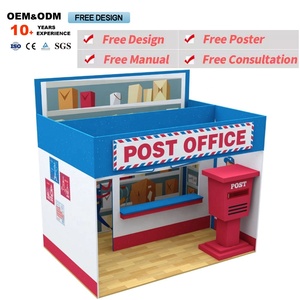 Casa de Juego Temática de Estación de Policía Colorida para Aventuras Infantiles y Experiencias Educativas - Product Image 2