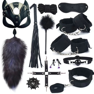Set Feticista Sexy da Flirt di 13 Pezzi in Pelle PU per Giochi <span class=keywords><strong>Erotici</strong></span> per Adulti - Product Image 4