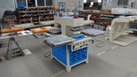 Machine à gaufrage de vêtements, avec 4 stations, prix de gros