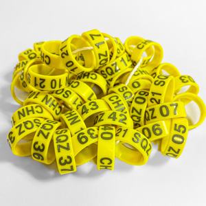 Cincin Kaki Burung Merpati Taiwan 2020, Cincin Klip Emas untuk Merpati, Cincin Klip Plastik untuk Ayam, Cincin Kaki Burung Terbuka, Bague Merpati 2034 - Product Image 4