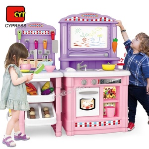 ห้องครัวขนาดใหญ่หรูหราแกล้งเล่นบ้านของเล่นชุดด้วยเสียงและแสง - Product Image 1