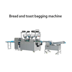 Ligne de production automatique de <span class=keywords><strong>pain</strong></span> de <span class=keywords><strong>poche</strong></span>, machine à encruster et sceller les sandwichs multi-trémies pour <span class=keywords><strong>pain</strong></span> fourré à la confiture et à la crème - Product Image 3