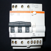Plc Tetrapolar Differential Circuit Breaker 40a 30ma Curve C Triphase +n for Warranty Product