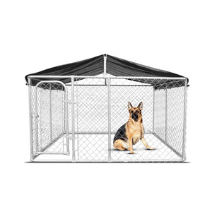 รั้วบ้านสุนัขห่วงโซ่เหล็กขนาดใหญ่ - Product Image 4