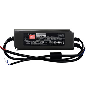 ไดรเวอร์ LED Mean Well PWM-90-24 24V 3.75A ระดับ IP67 ช่องเดียว กล่องพลาสติก - Product Image 1