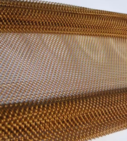 Rideau en maille de fil d'acier inoxydable, écran métallique décoratif multi-usages, barrière de sécurité pour cheminée