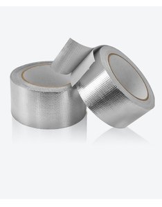 Ruban adhésif en aluminium, épaissi, résistant aux hautes températures, ignifuge, isolant thermique, imperméable et ruban d'étanchéité - Product Image 1