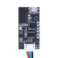 Controlador LED RGB WS2812B, Puerto Serie, Programable por Computadora, Control Remoto RF, Carga Máxima de 512 Píxeles, LED a Todo Color