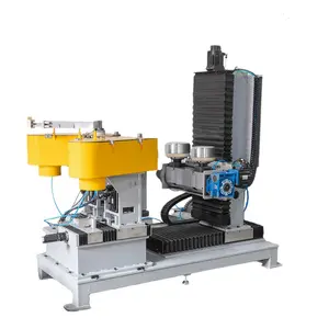 High precision stainless steel aluminums surface polishing machine Two Station metal surface polishing machine