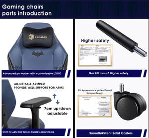 Heavy Duty <strong>Gaming</strong> <strong>Chair</strong> for Big and Tall <strong>Adults</strong> XL Wide Comfy PC Gamer Silla Stuhl Desk <strong>Chair</strong> for Heavy People - Product Image 4