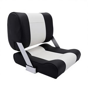 Asientos de Barco de Aluminio y Fibra de Vidrio con Diseño de Respaldo Abatible de Lujo Personalizados, Asientos de Yate para Suministros Marinos, Comercio Electrónico Transfronterizo - Product Image 5