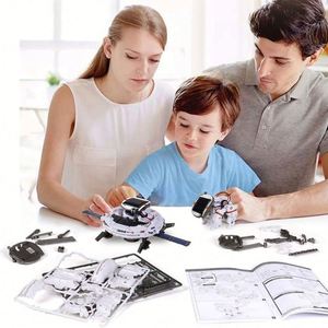Jeu éducatif pour enfants, robot intelligent à énergie solaire 6 en 1, jeu scientifique amusant, ensemble de jeux STEM pour enfants - Product Image 6