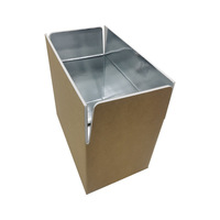 Caja de Envío con Aislamiento Térmico OEM, Caja de Cartón Corrugado Aislante para Frutas y Verduras, Embalaje para Alimentos Congelados