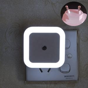 Plug in Night Light Wall Auto Dusk to Dawn Nightlights con sensore LED smart touch control light night - Product Image 6