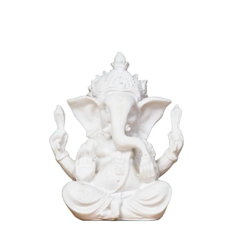Hindu tanrı heykeli Fengshui Ganesh heykelcik hindistan buda fil efendisi Ganesha heykel Yoga meditasyon düğün hediyeleri