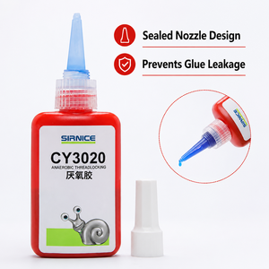 SIRNICE Threadlocker Anaerobic Adhesive Medium Strength Blue Bolt <strong>Nut</strong> Locking Anti Vibration -40~150C RoHS CY3020 50ml/250ml - Product Image 3