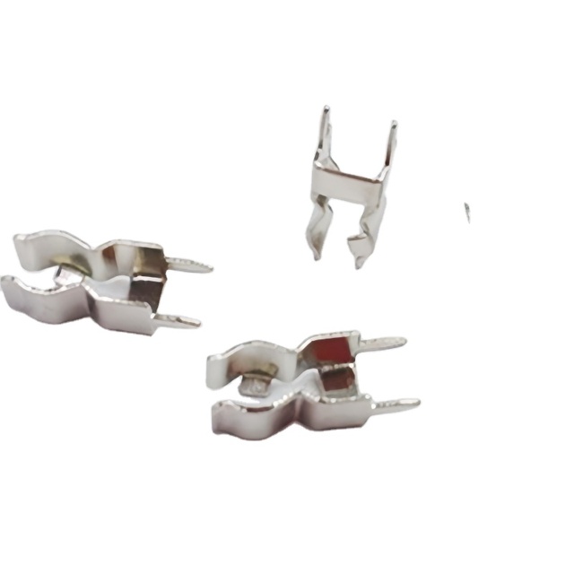 XS-1021 Fuse Clamp, 5*20 Brass Fuse Clamp, Current Fuse Holder, PC Board Fuse Bracket
