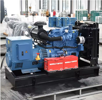 Groupe électrogène Prime Power 30/50/100 kW, type silencieux, refroidissement par eau, générateur de chantier, entretien facile, panneau de commande numérique, 1800 tr/min