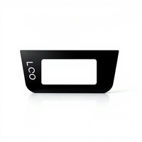 Plaque signalétique personnalisée en acrylique durable à impression sérigraphique simple face pour équipement électronique