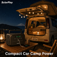Générateur solaire Solarplay 300W 288Wh, batterie de secours pour station d'alimentation portable mini extérieure
