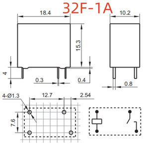 YX201 Electric Kettle <b>Relay</b> SPST-NO 5A 5V YX201-S-105DM Power <b>RELAYs</b> for Induction Cooker - Product Image 3