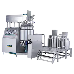 Cosmetic/Hair dye /Body cream Vacuum Emulsifier Mixer Homogenizer Mixing Machine vacuum homogenizing emulsifier mixing machine