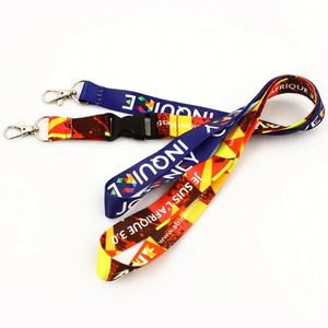 Custom <b>Polyester</b> Sublimation Printed Flag logo Keychain <b>Lanyard</b> No Minimum Order - Product Image 3